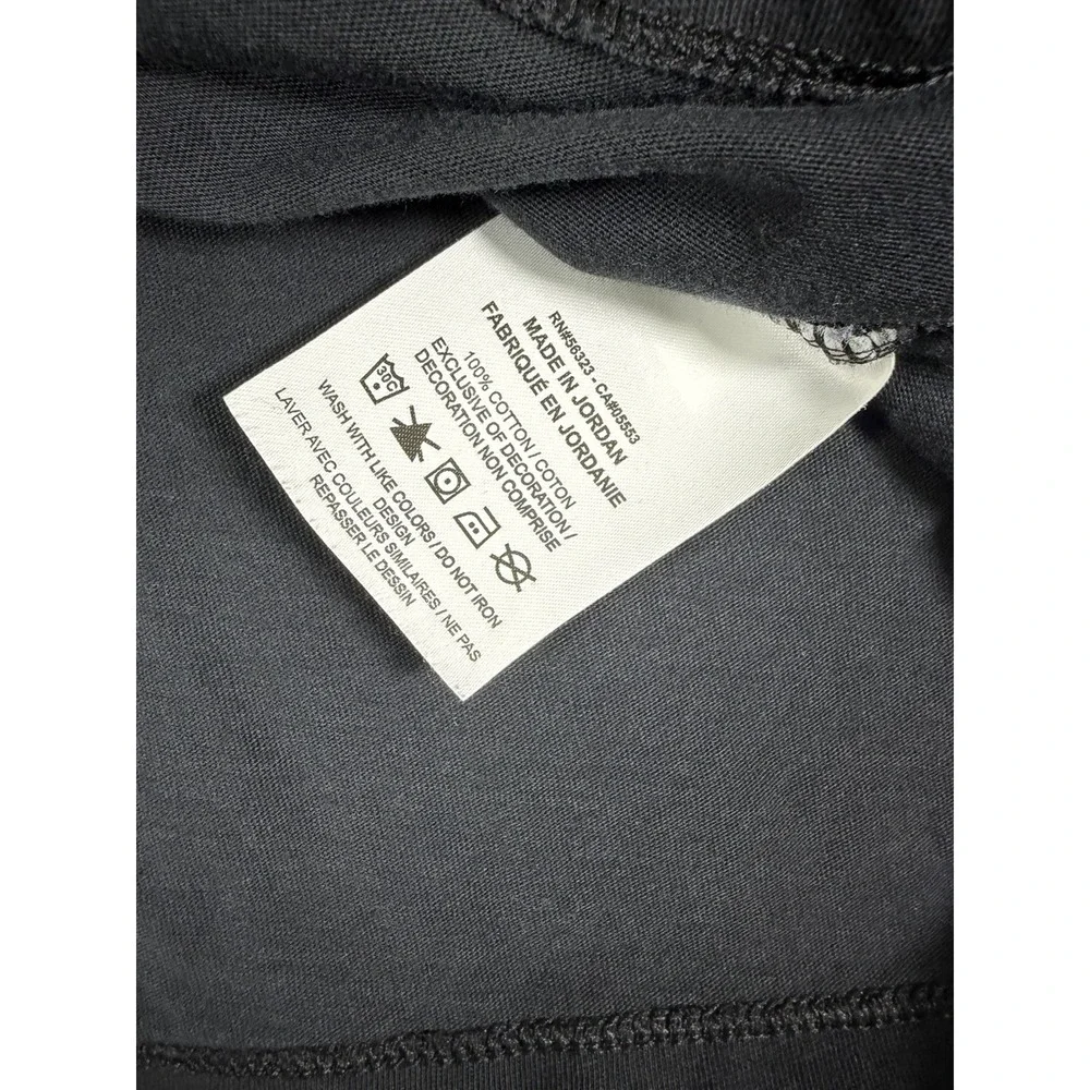 Nike Sportswear 'Just Do It' Graphic Crewneck T-Shirt Black Size XL